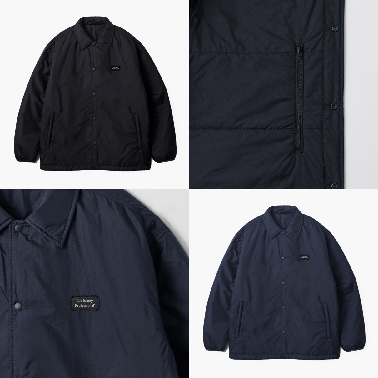 ENNOY『PADDED NYLON COACH JACKET』が国内11月16日より抽選発売 | UP