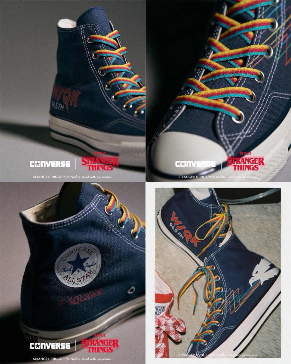 Converse x ストレンジャー・シングス コラボスニーカーが国内11月27日