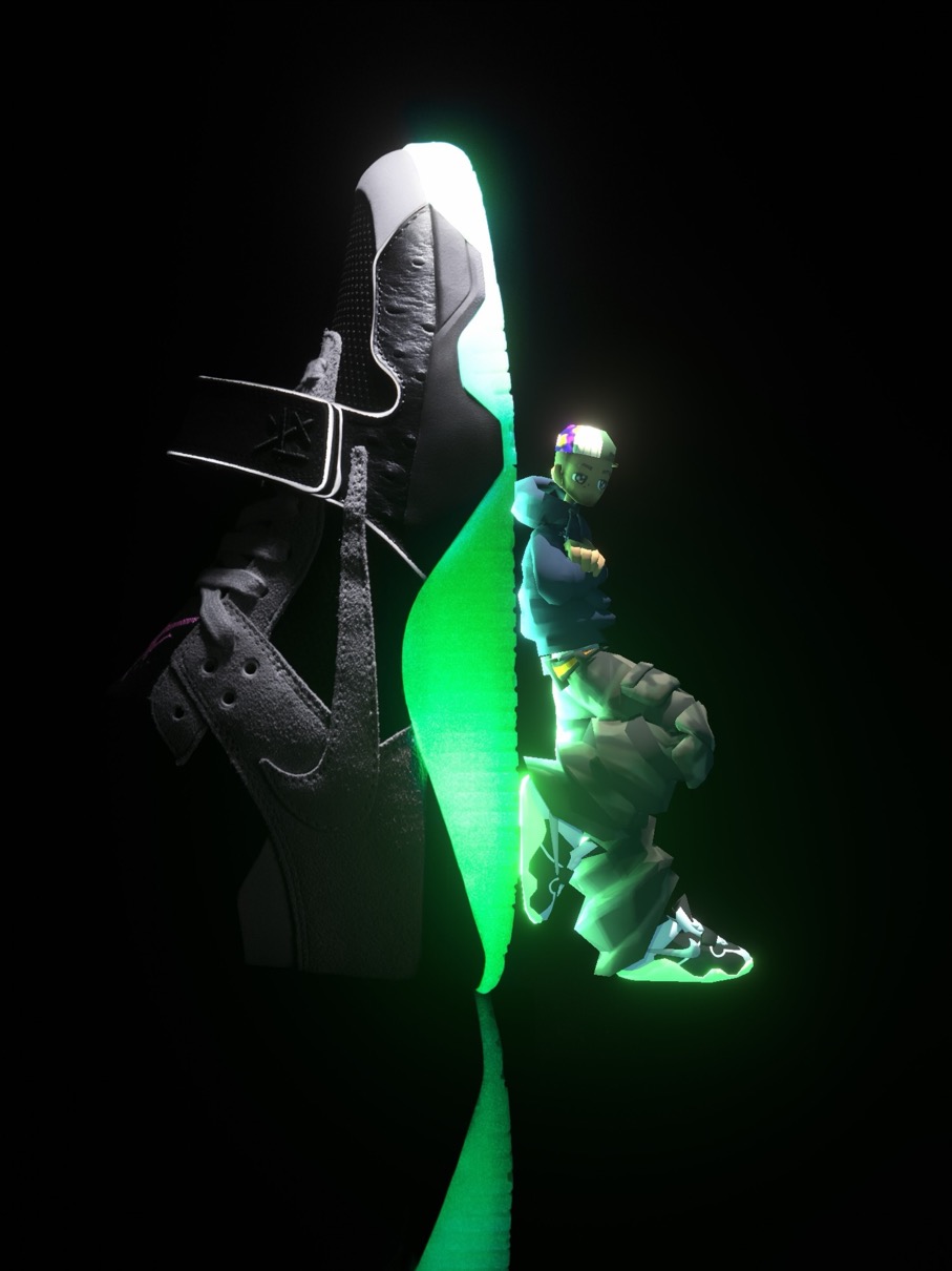 Chase B x Travis Scott x Nike Jordan CJ1 T-Rexx が国内12月19日に