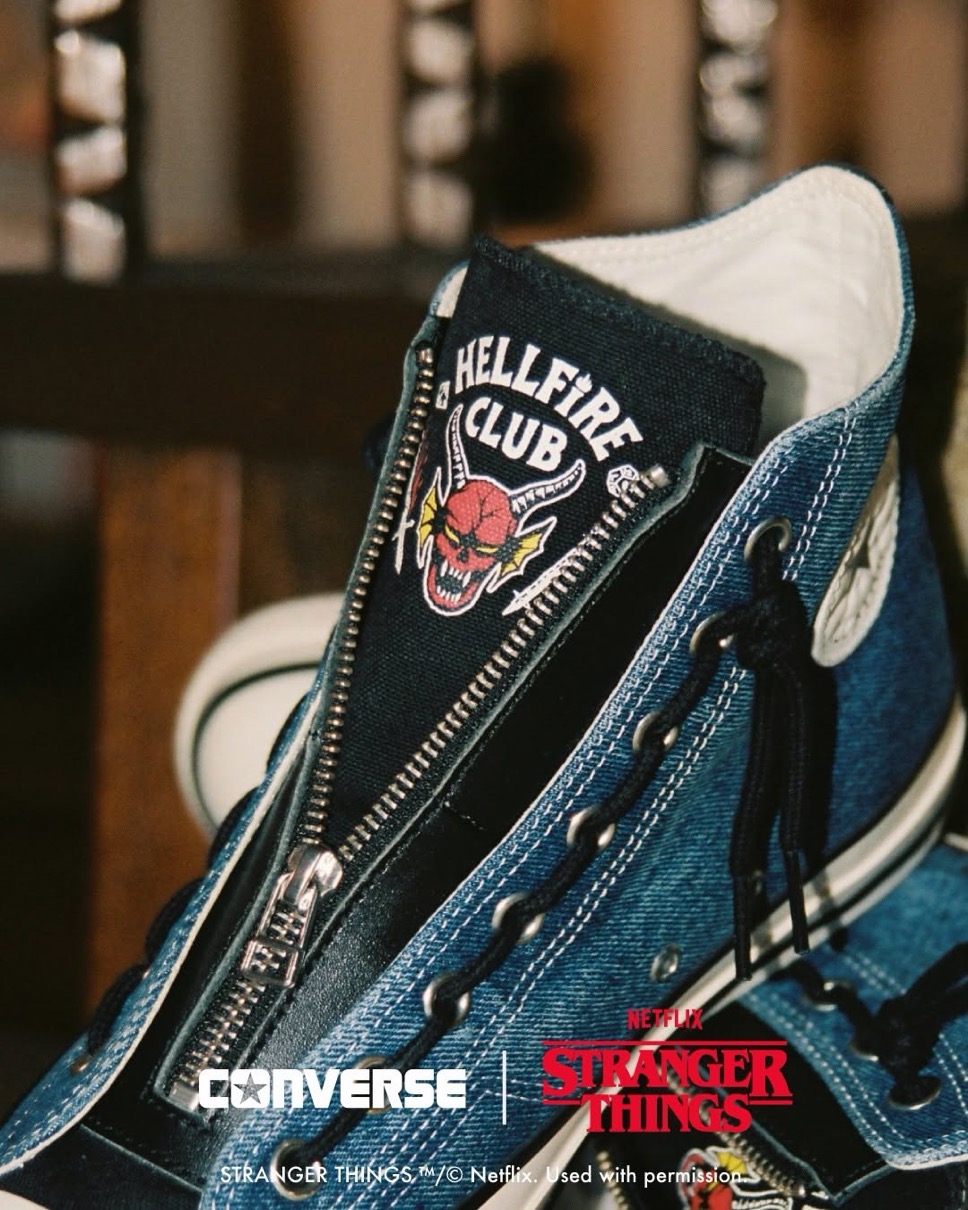 Converse x ストレンジャー・シングス コラボスニーカー第2弾が国内1月
