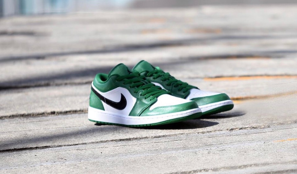 Nike】Air Jordan 1 Low “Pine Green”が国内2月29日に発売予定 | UP TO