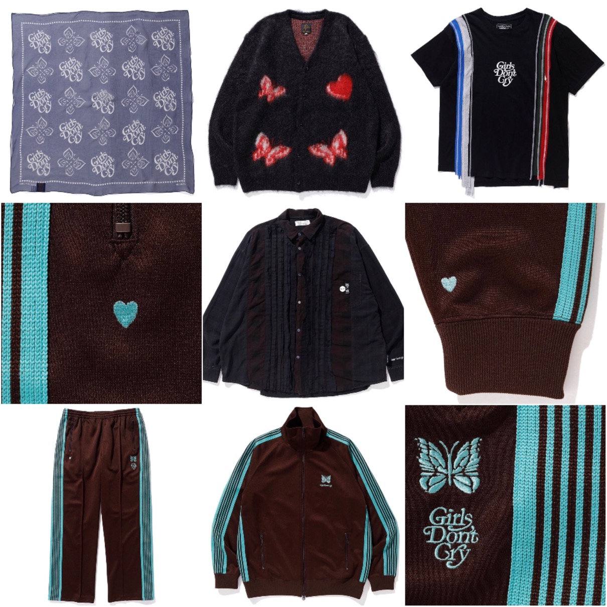 Girls Don't Cry × Needles】最新コラボアイテムが11月21日より発売