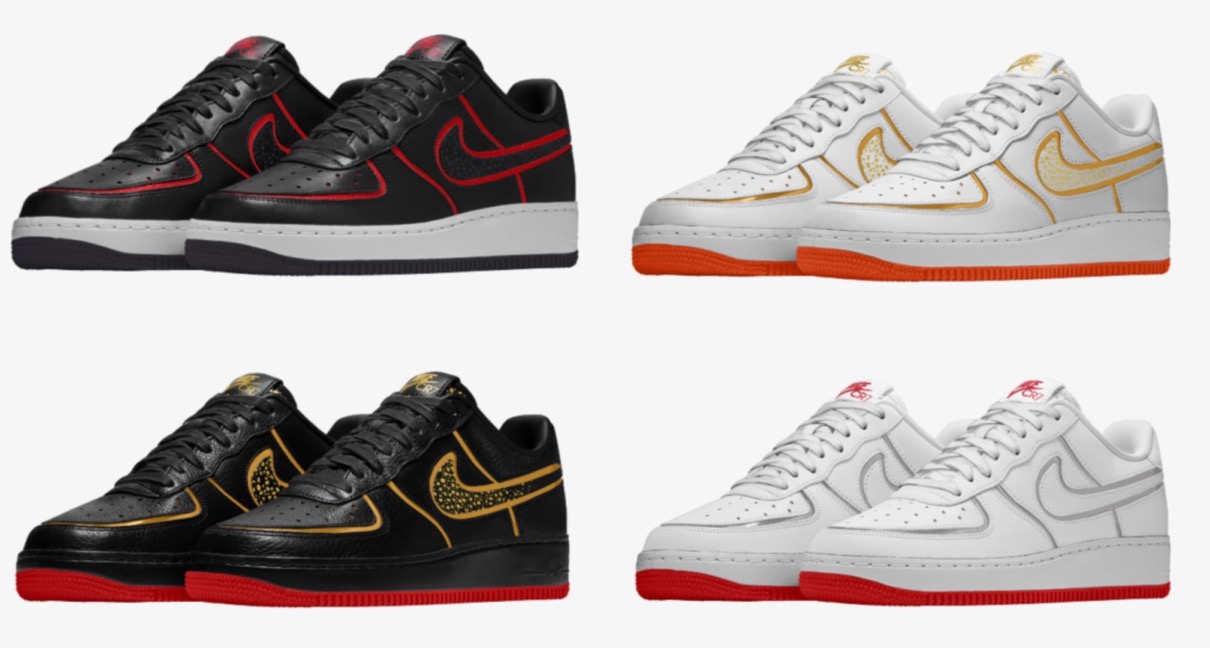 Nike】カスタム可能なAir Force 1 Low CR7 By Youが国内2月23日に発売