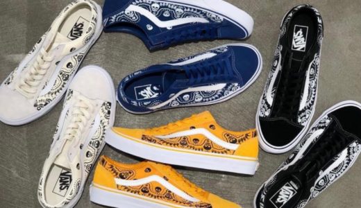 Vans】Billy's限定 CLASSIC SLIP-ON & STYLE 36 “BANDANA” PACKが国内3