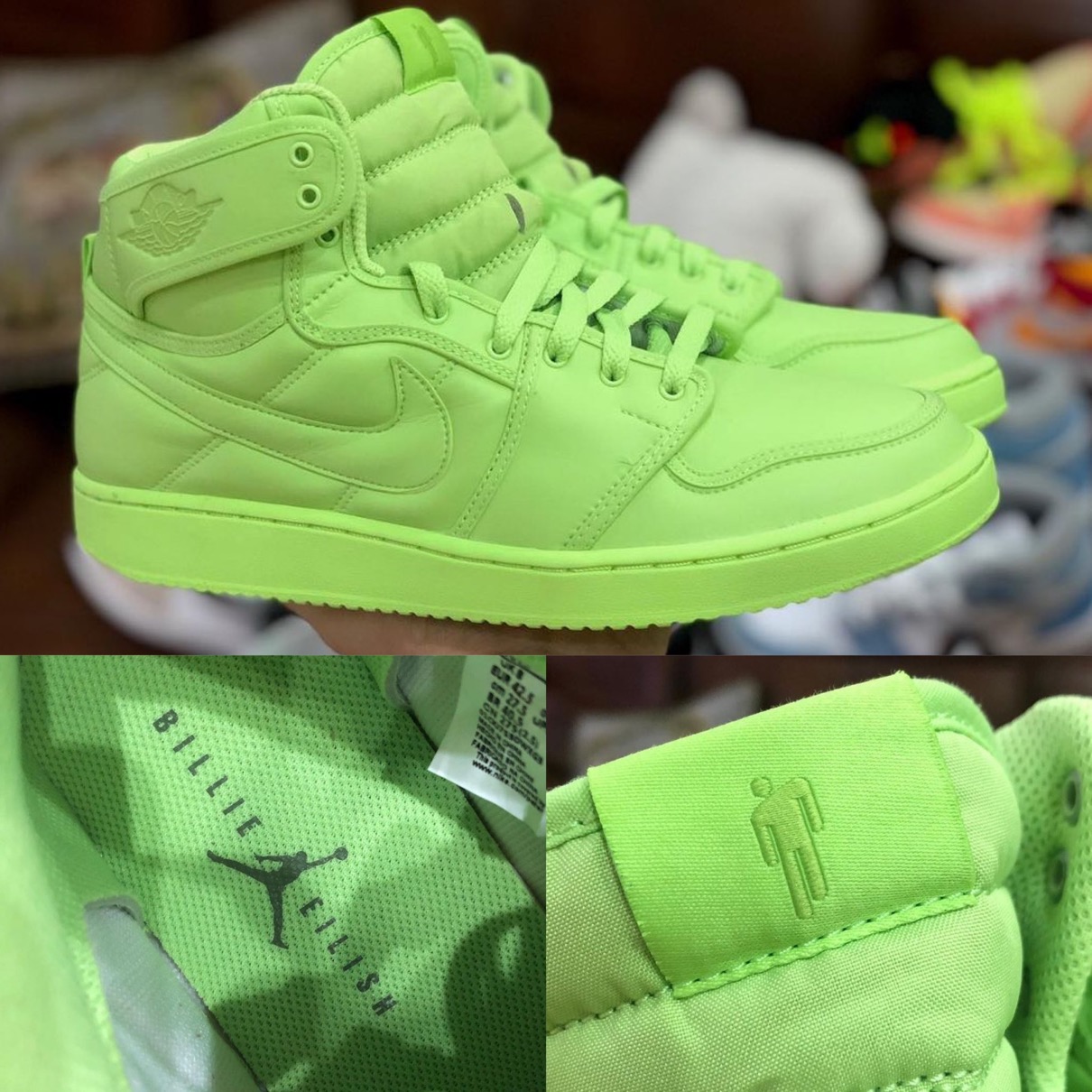 Billie Eilish × Nike】Air Jordan 1 KO SP “Ghost Green”が海外9月27
