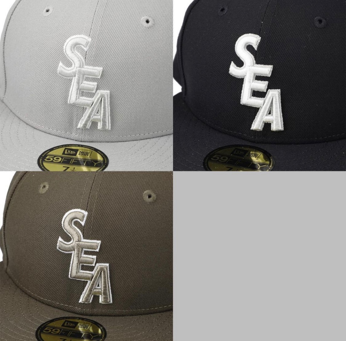 New Era®︎ × WIND AND SEA】コラボキャップ〈59FIFTY〉の新色が7月24