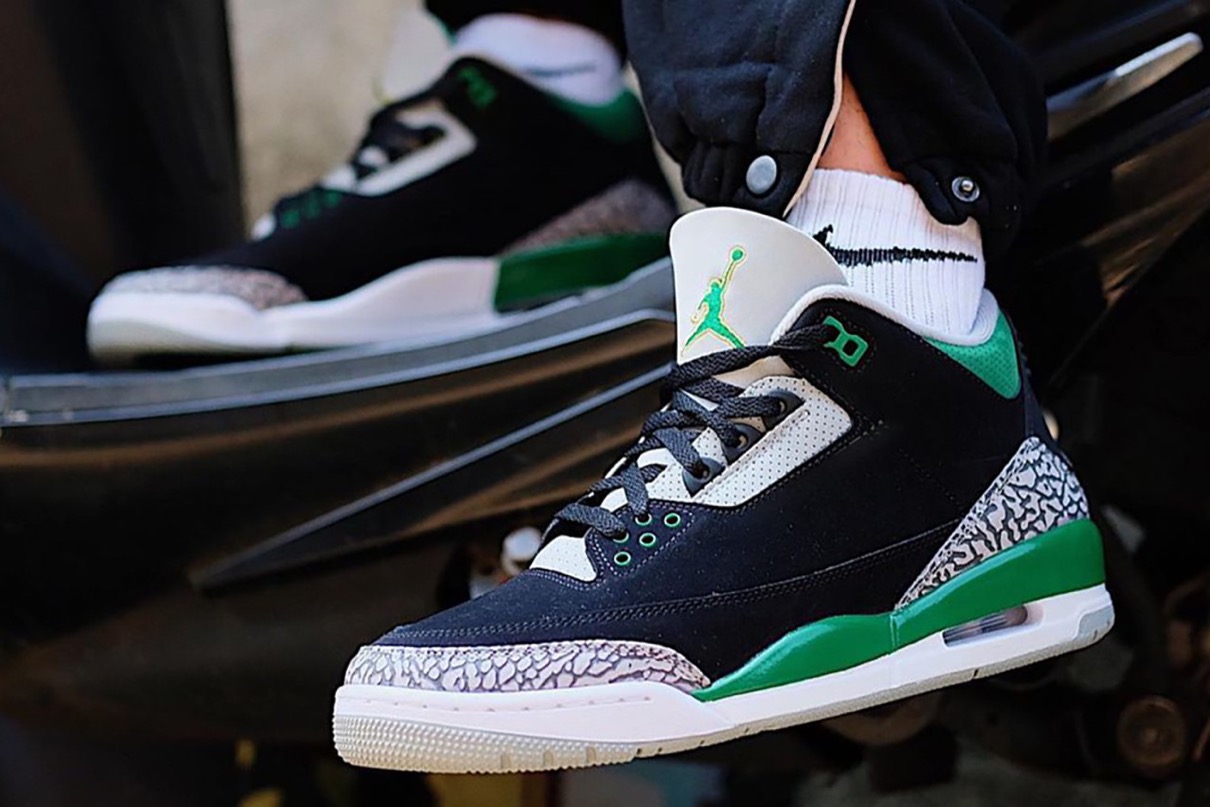Nike】Air Jordan 3 Retro “Pine Green”が国内11月13日に発売予定 | UP