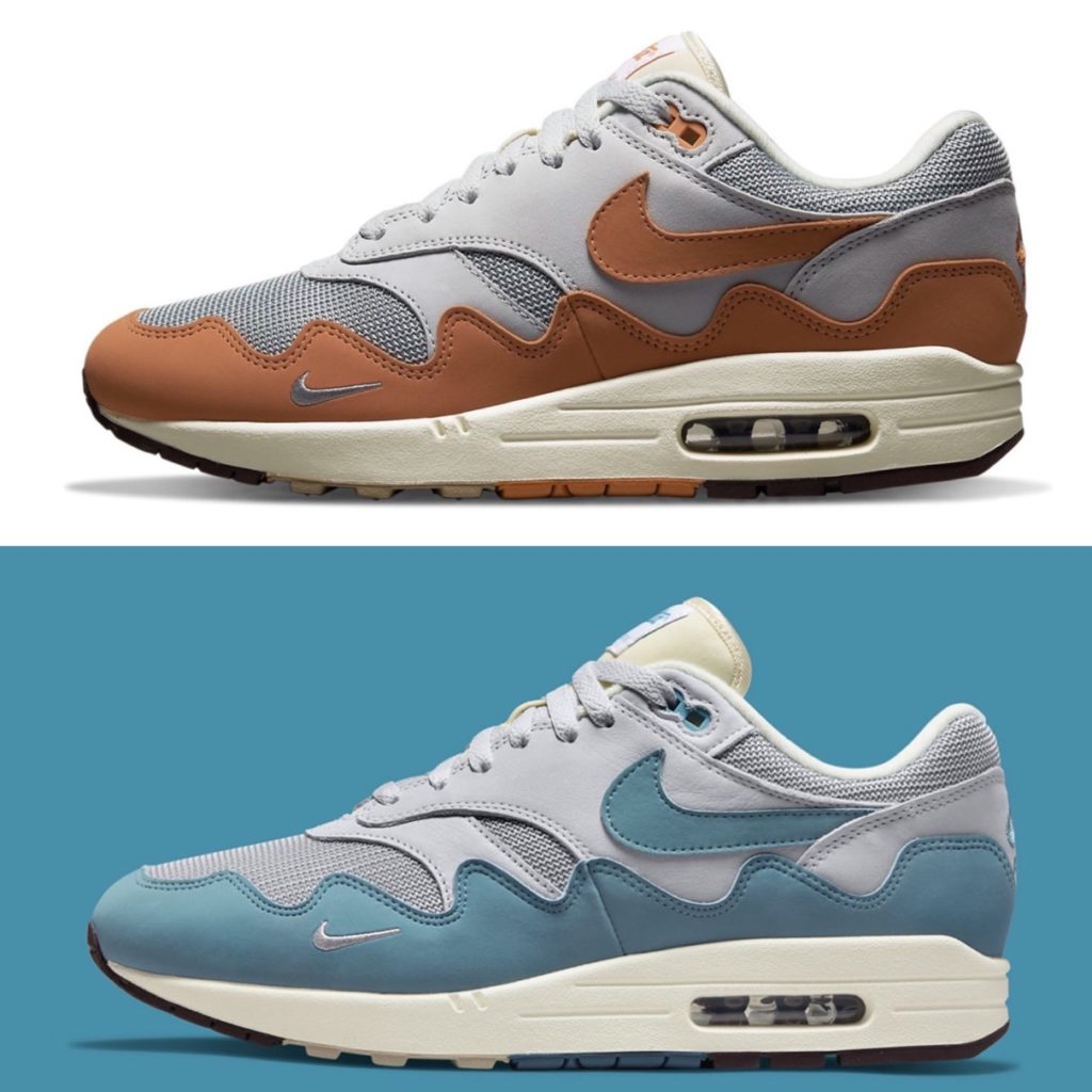 Patta × Nike Air Max 1 “The Wave” Noise Aquaが海外10月29日／国内11