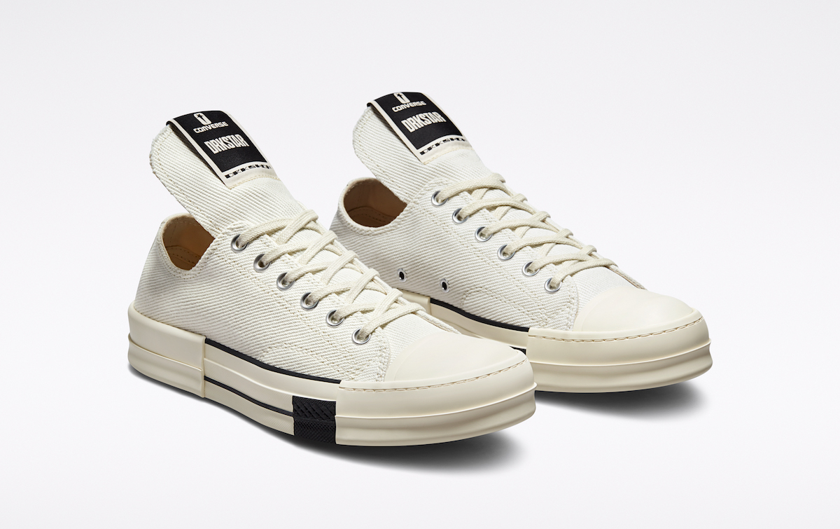 Rick Owens DRKSHDW × Converse『DRKSTAR Chuck 70 OX & HIGH』の新色