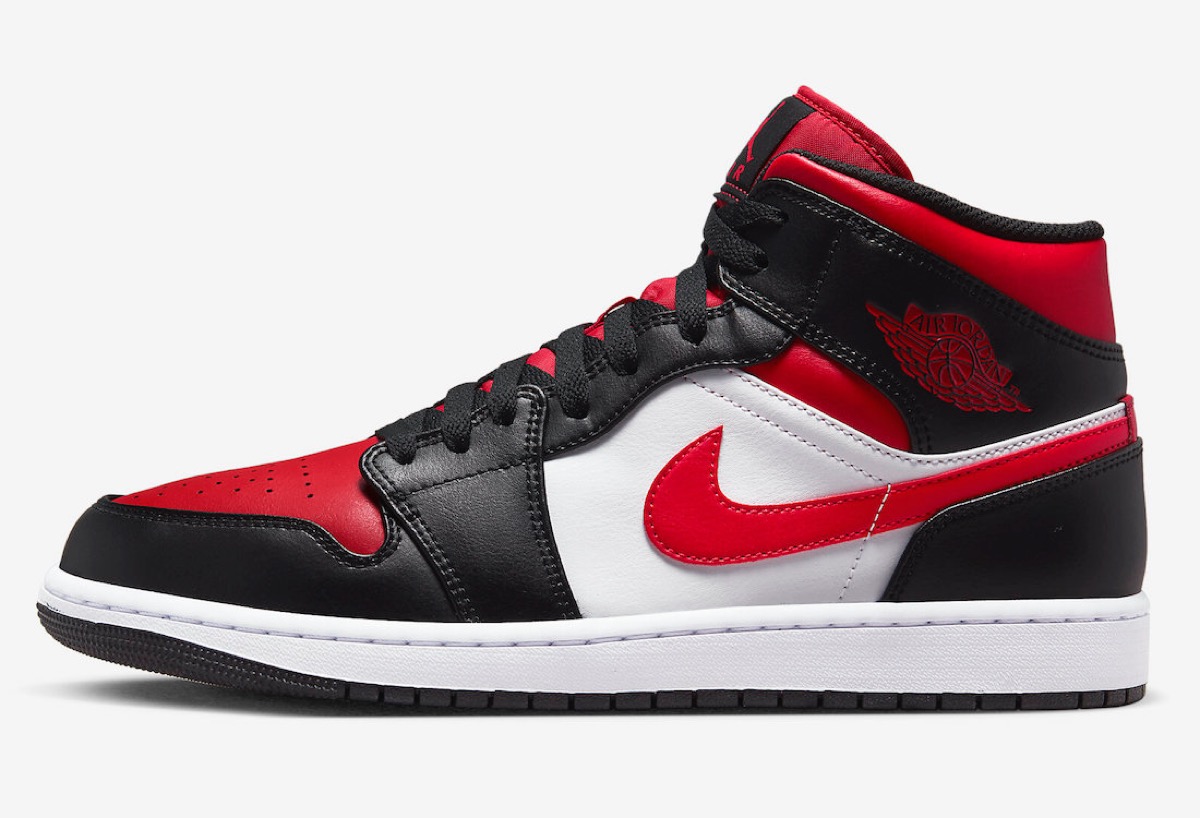 Nike Air Jordan 1 Mid “Black/White/Fire Red”が国内7月5日に発売予定