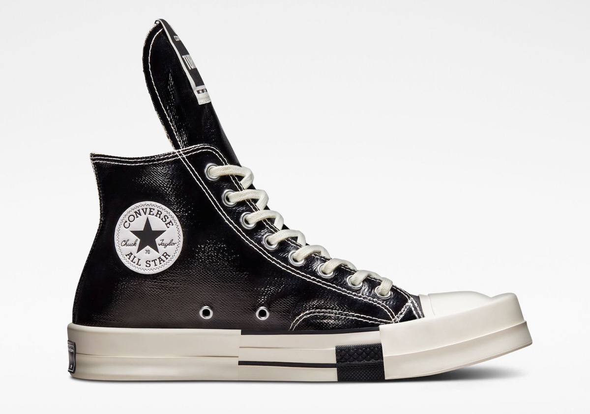 Rick Owens DRKSHDW × Converse 『TURBODRK Chuck 70 Hi & Ox “High
