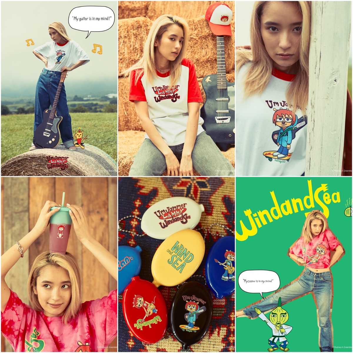 Um Jammer Lammy × WIND AND SEA コラボコレクションが国内8月6日に