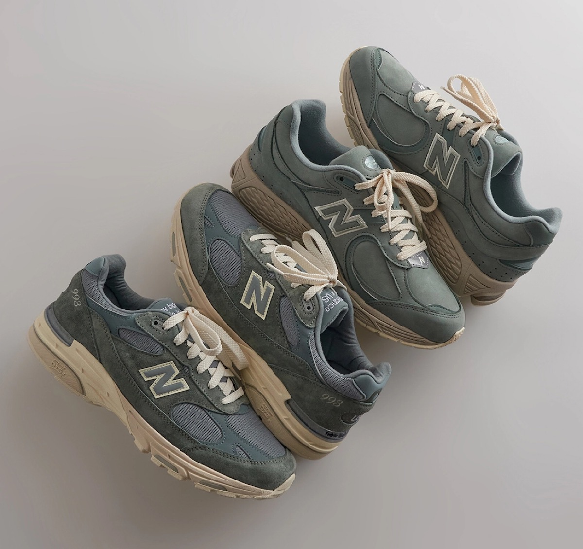 Kith × New Balance 『993 & 2002R “Pistachio”』が国内11月23日より