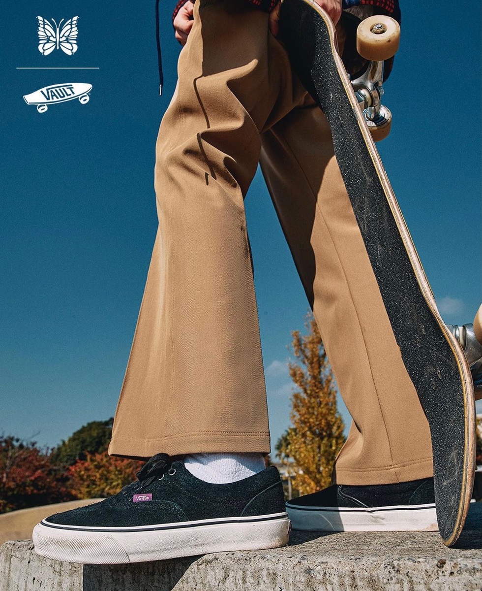 NEEDLES × Vault by Vans アシンメトリーな『Era / Slip-On』が国内11