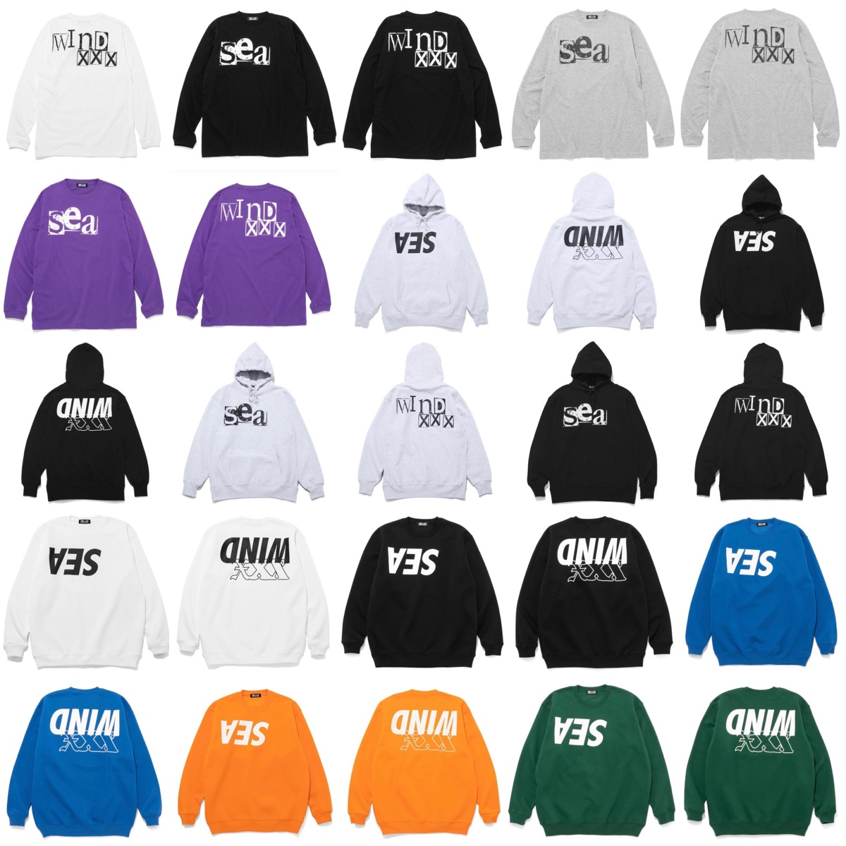 WIND AND SEA × GOD SELECTION XXX 新作コラボアイテムの受注販売が12