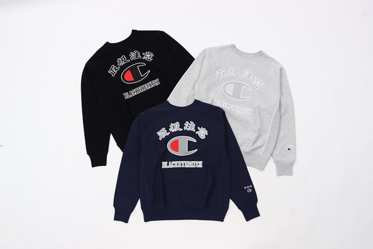 Champion × BlackEyePatch コラボコレクション第2弾が国内8月25日／11