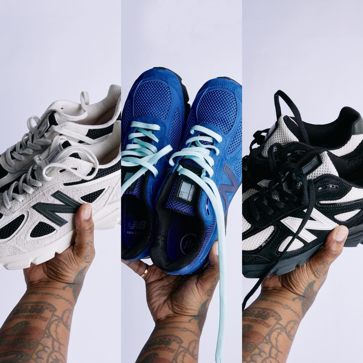 JFG × New Balance『990v4 “Memories in Monochrome”』が国内12月22日