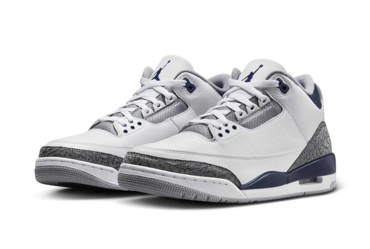 Nike Air Jordan 3 Retro “White/Midnight Navy”が国内1月27日に発売