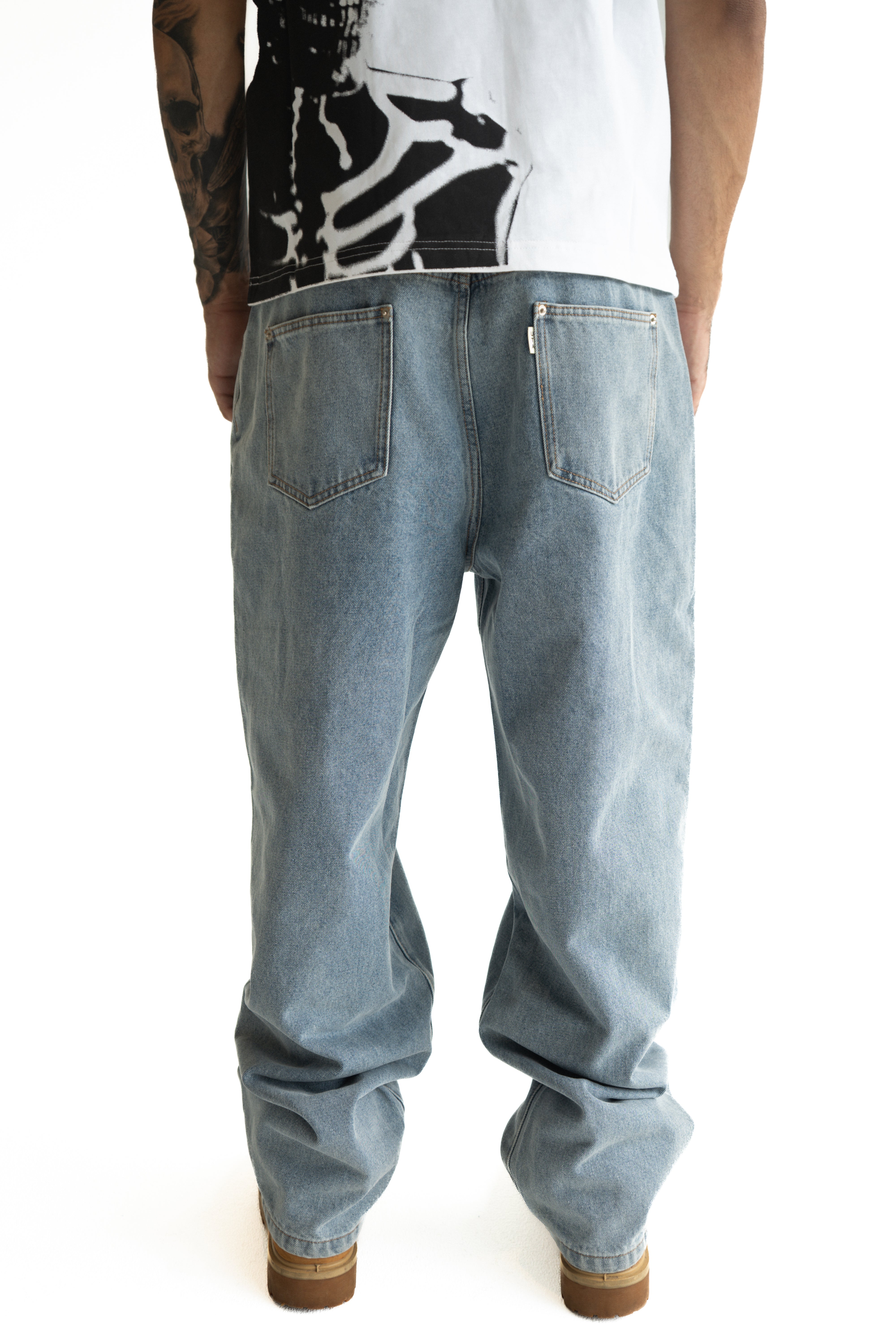 Script Denim (Blue) – Uptown All-Star