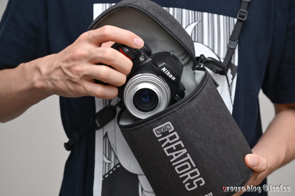 Nikon CREATORS レンズケース購入→お手軽カメラバッグにアレンジ