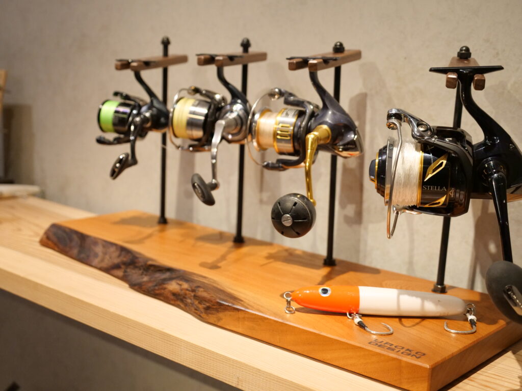 リールスタンド オリジナルオーダー - UROKODESIGN