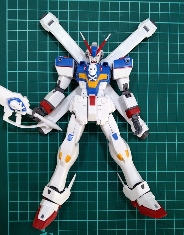 MG クロスボーンガンダム X3 脚部改造編