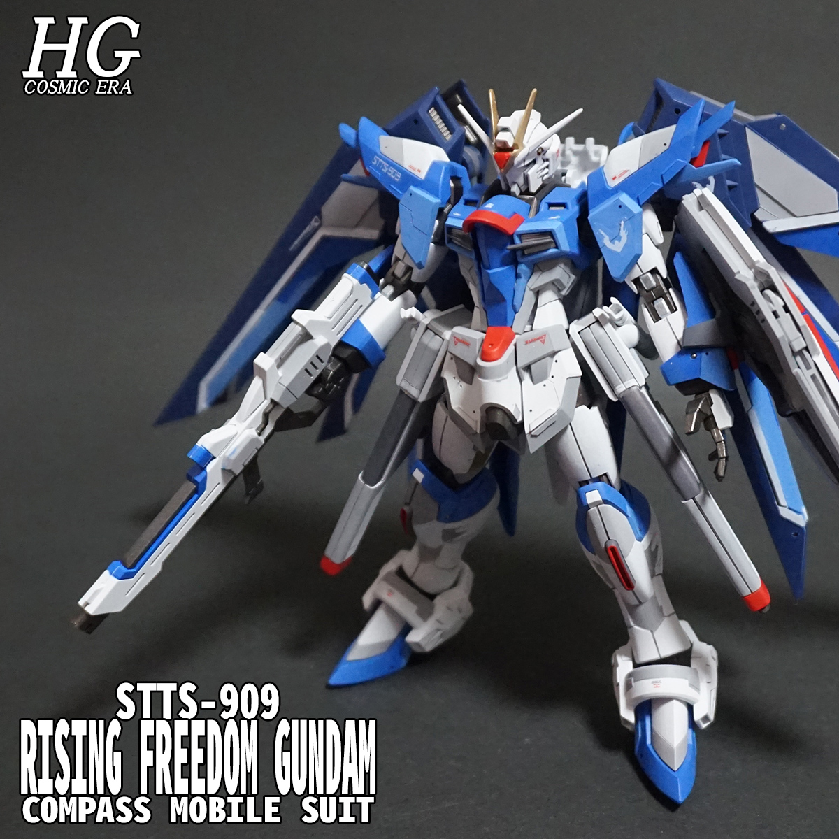 HGCE ライジングフリーダムガンダム 完成！！