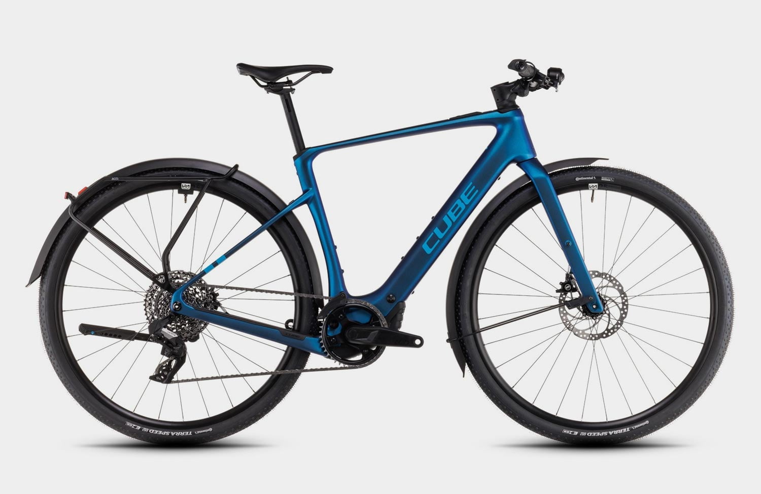 Cube Nulane Hybrid C:62: Sporty urban e-bikes with a lightweight