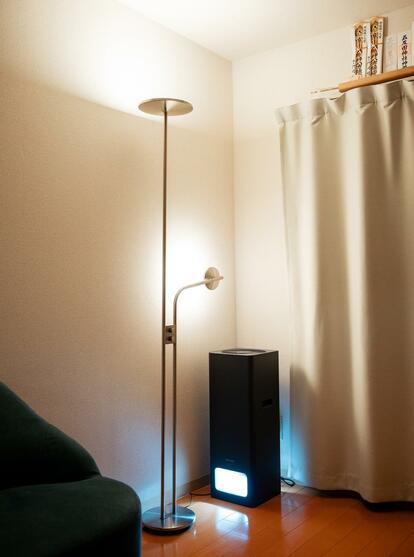 IKEAの「イスヤクト」を置いたら、部屋が広く見えるようになった