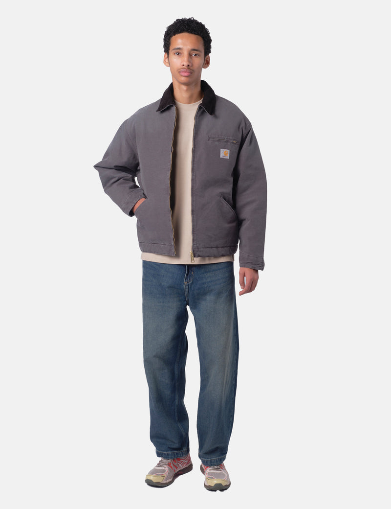 Carhartt WIP OG Detroit Jacket - Graphite/Black | Urban Excess