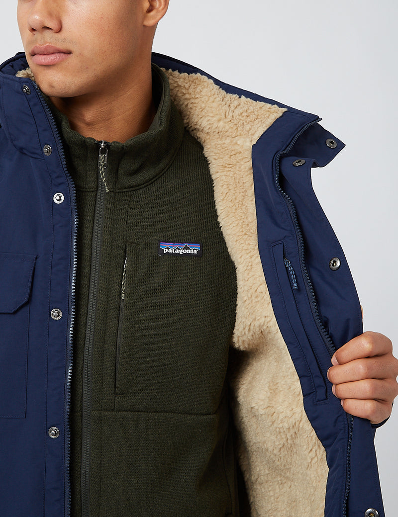 Patagonia Isthmus Parka - New Navy Blue | URBAN EXCESS.