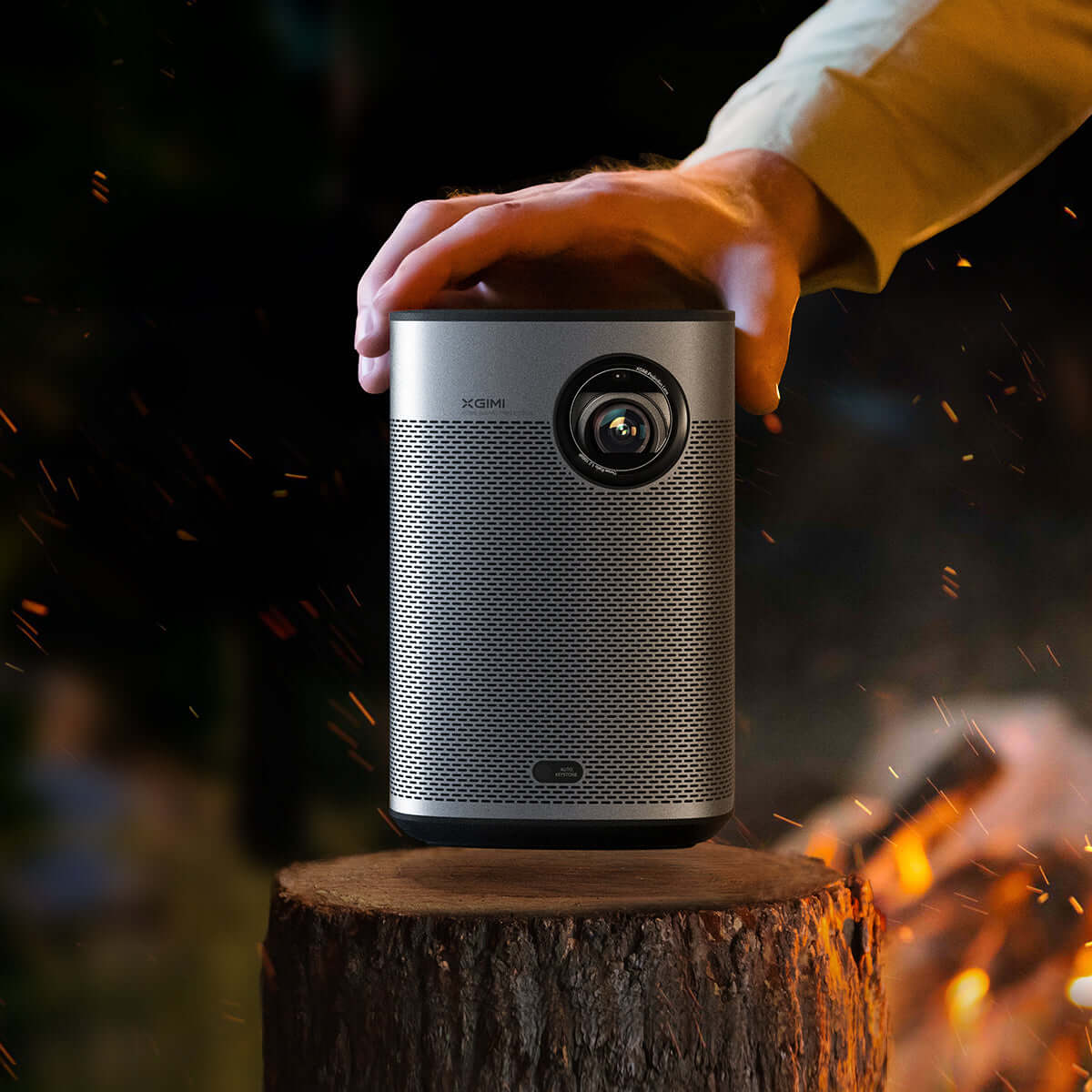 Halo+ 1080p Portable Projector | Smart Home & Outdoor Cinema