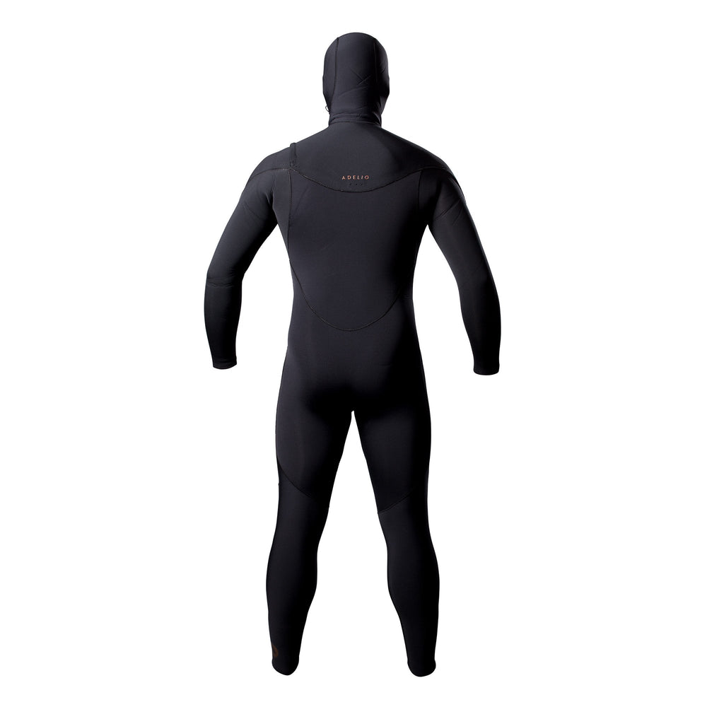 Adelio Connor 5/4 Deluxe Hooded Black Steamer Wetsuit – Adelio