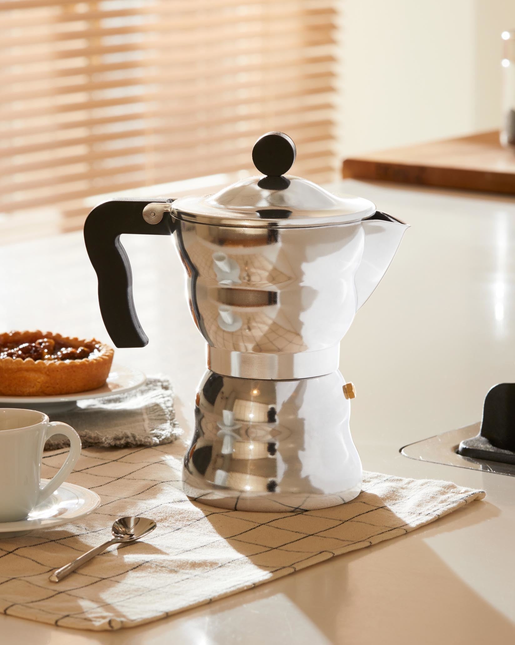 Moka Alessi Espresso Coffee Maker By Alessandro Medini | Alessi