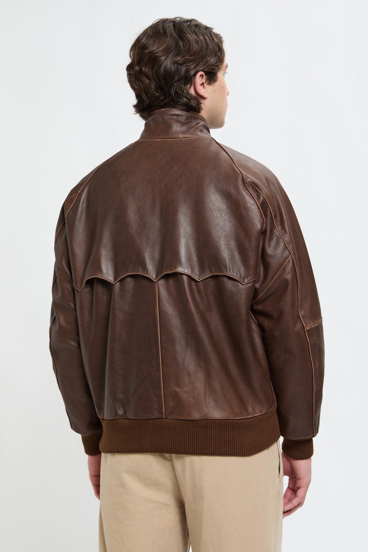G9 LEATHER Chocolate | Baracuta