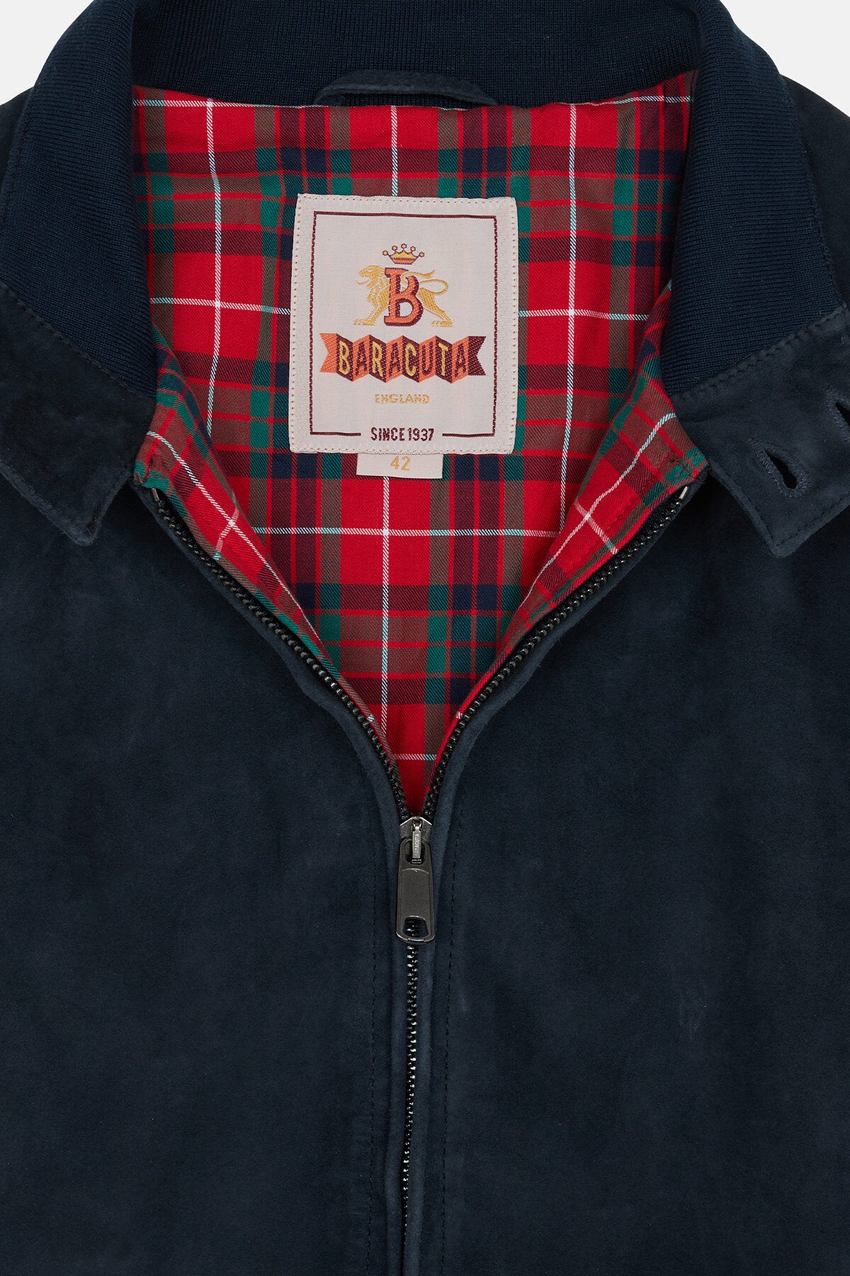 G9 Suede Navy | Baracuta