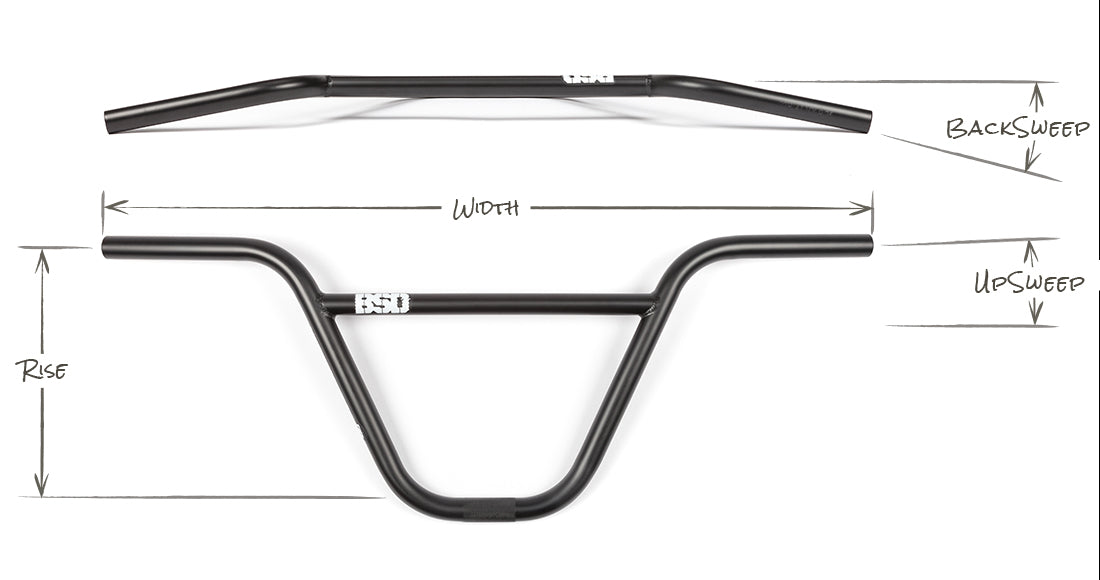 BSD ALVX bars - new Alex Donnachie signature BMX handlebar from