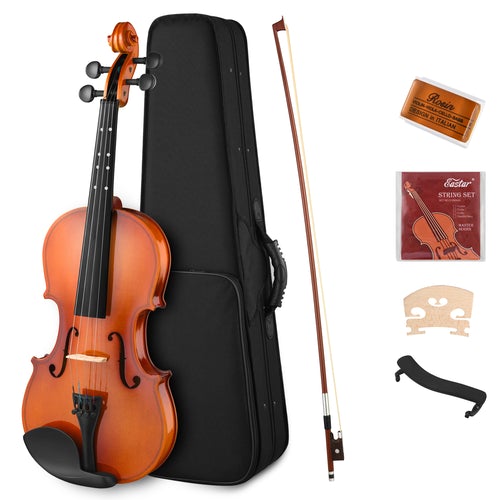 Eastar EVA-2 Violin Set for Beginners with Hard Case/Rosin/Shoulder Re