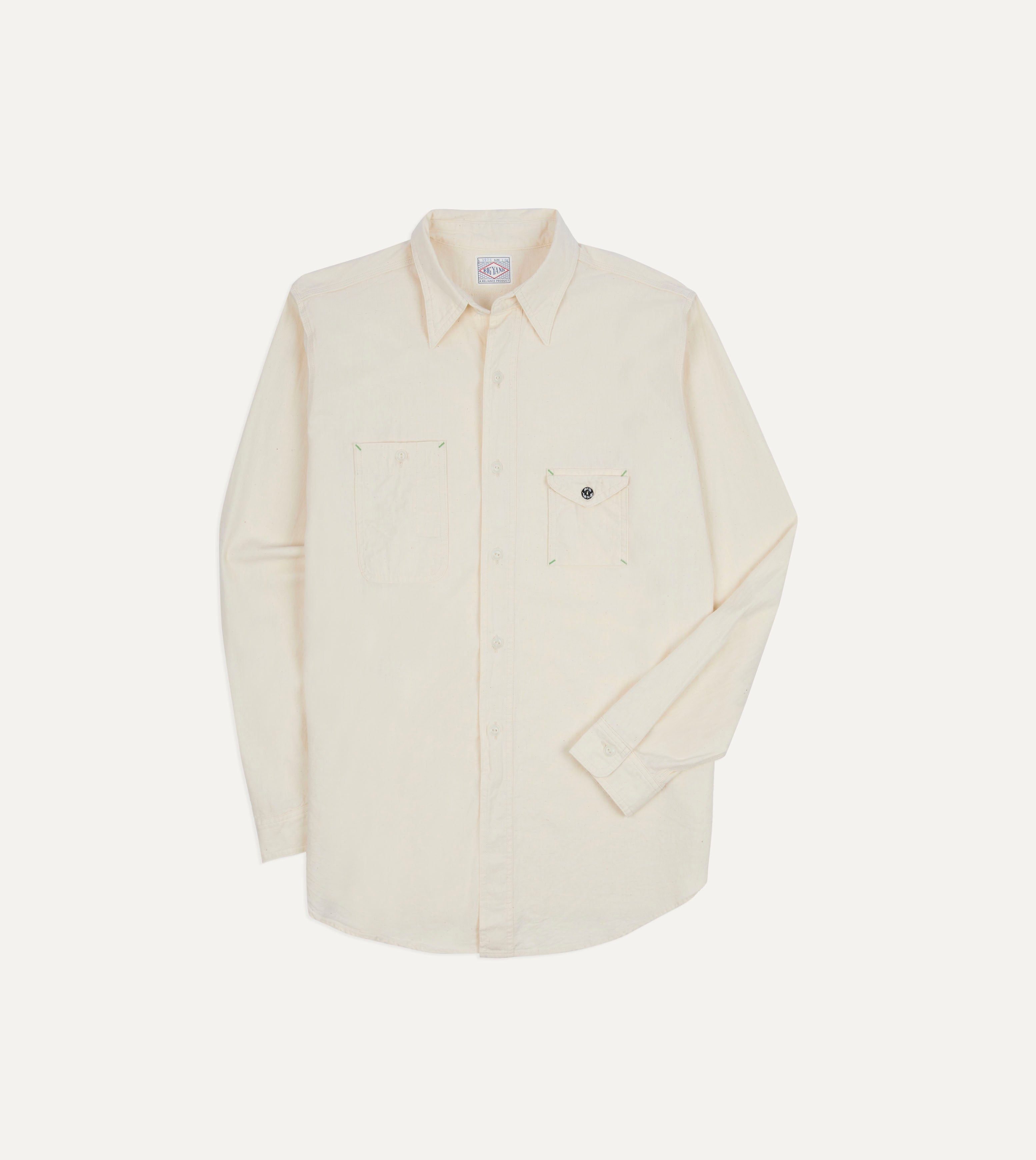 Big Yank '1935' Ecru Chambray Shirt – Drakes US