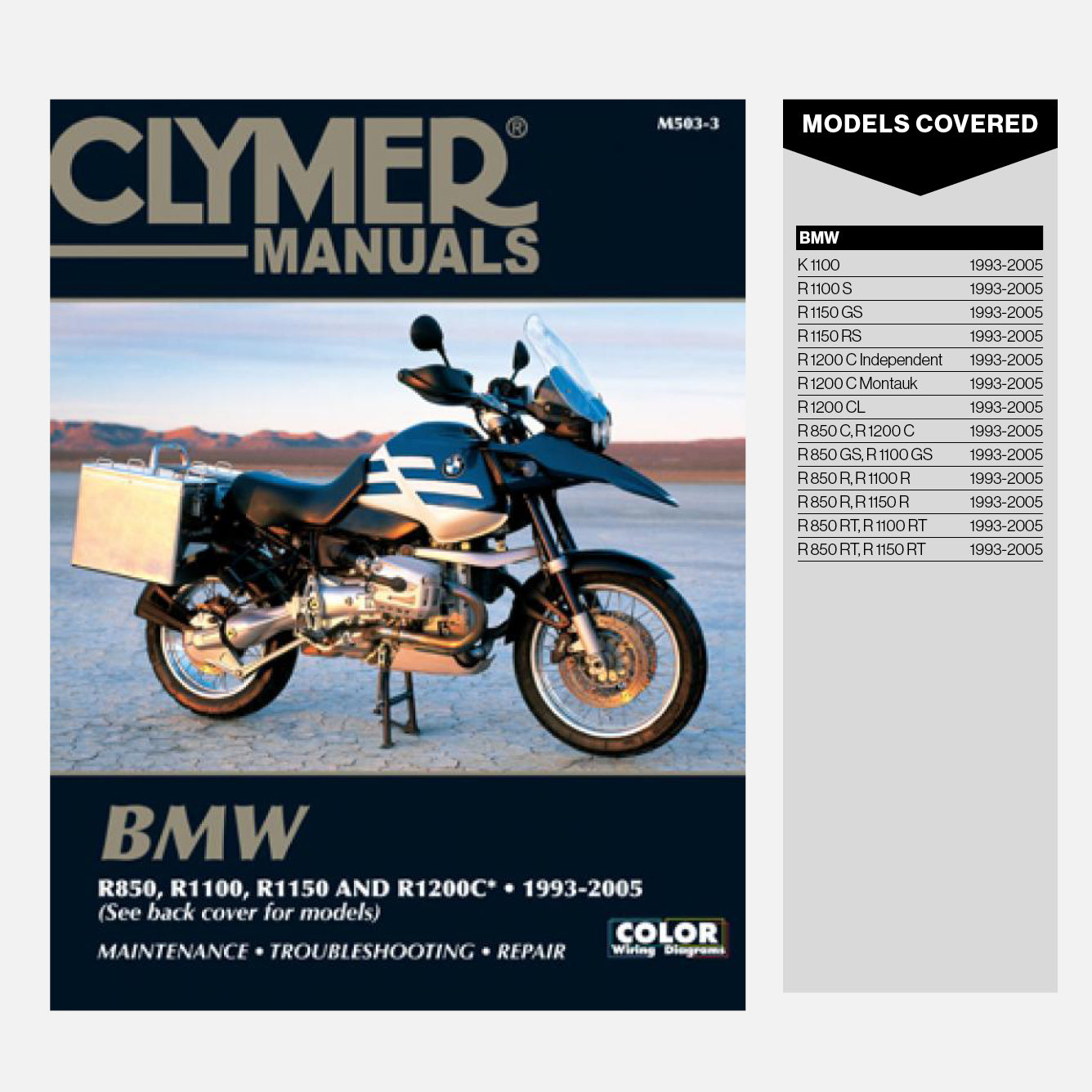 BMW R Series Motorcycle (1993-2005) Service Repair Manual – Haynes