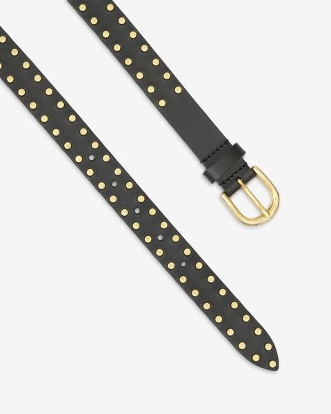 Zap Belt Woman black | ISABEL MARANT Official online store