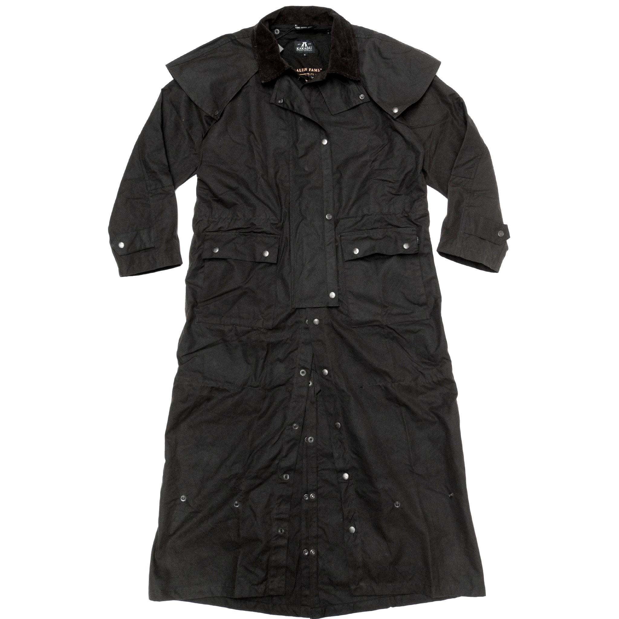 Long Rider 3-In-1 Drovers Coat in Black – Kakadu Traders US