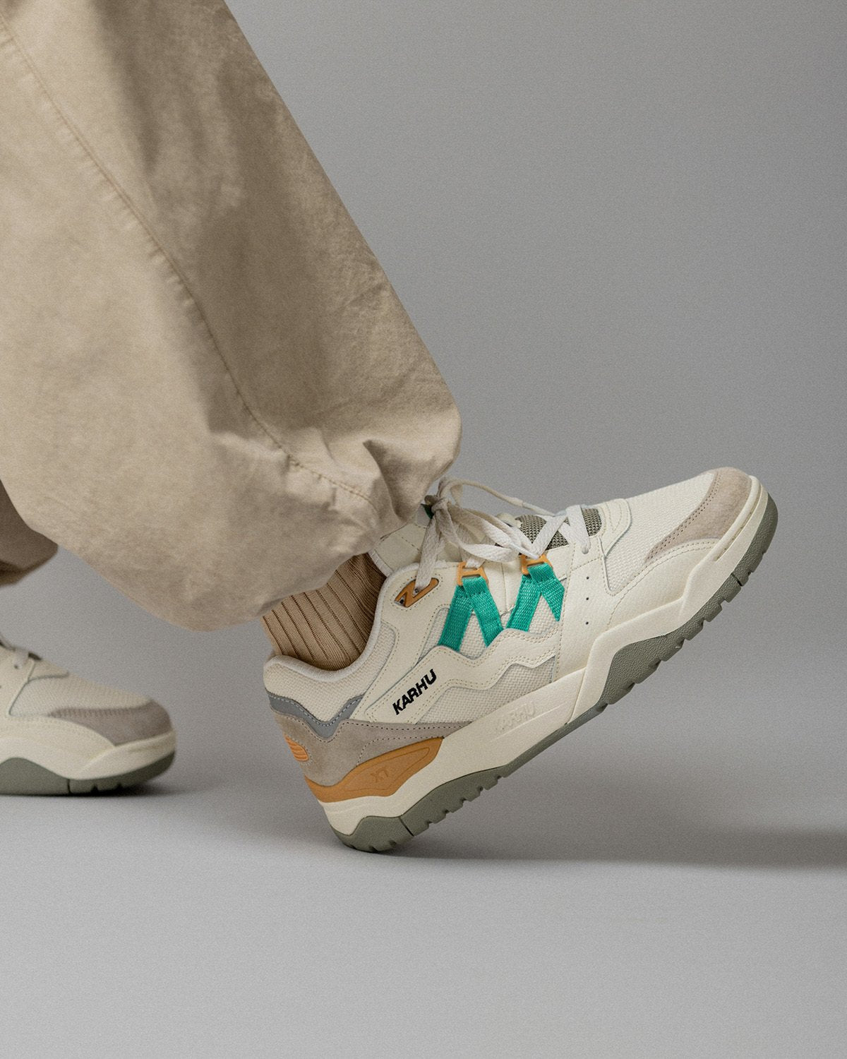 Karhu Fusion XT Silver Lining / Winter Green | Lifestyle Sneakers