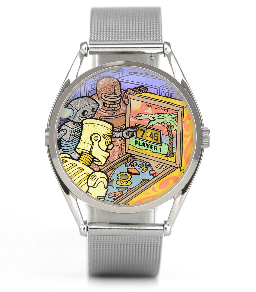 Ricochet | Pinball watch | Ryan Claytor X Mr Jones Watches