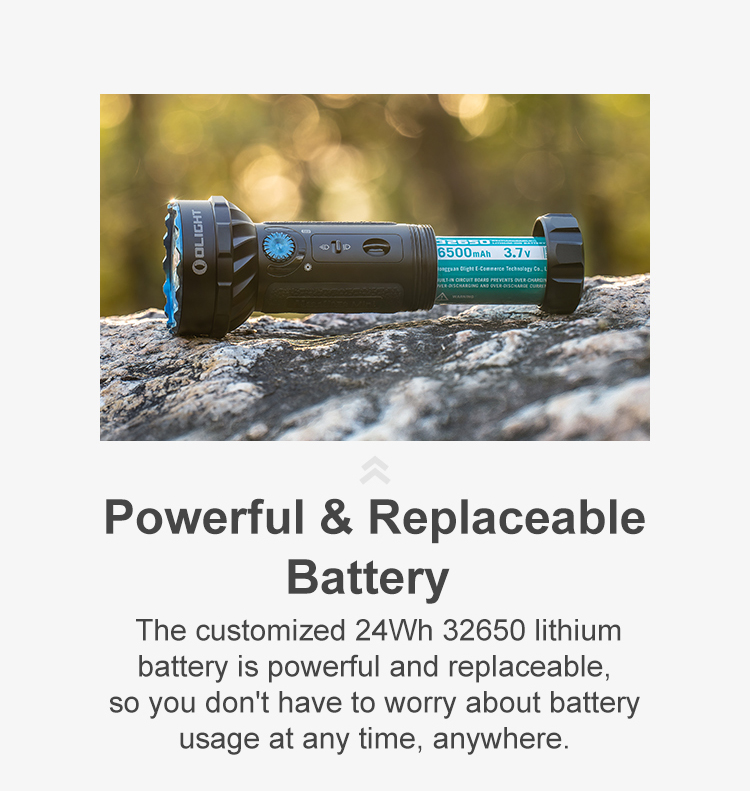 Marauder Mini 7000lm RGB Flashlight: Flood & Throw - Olight