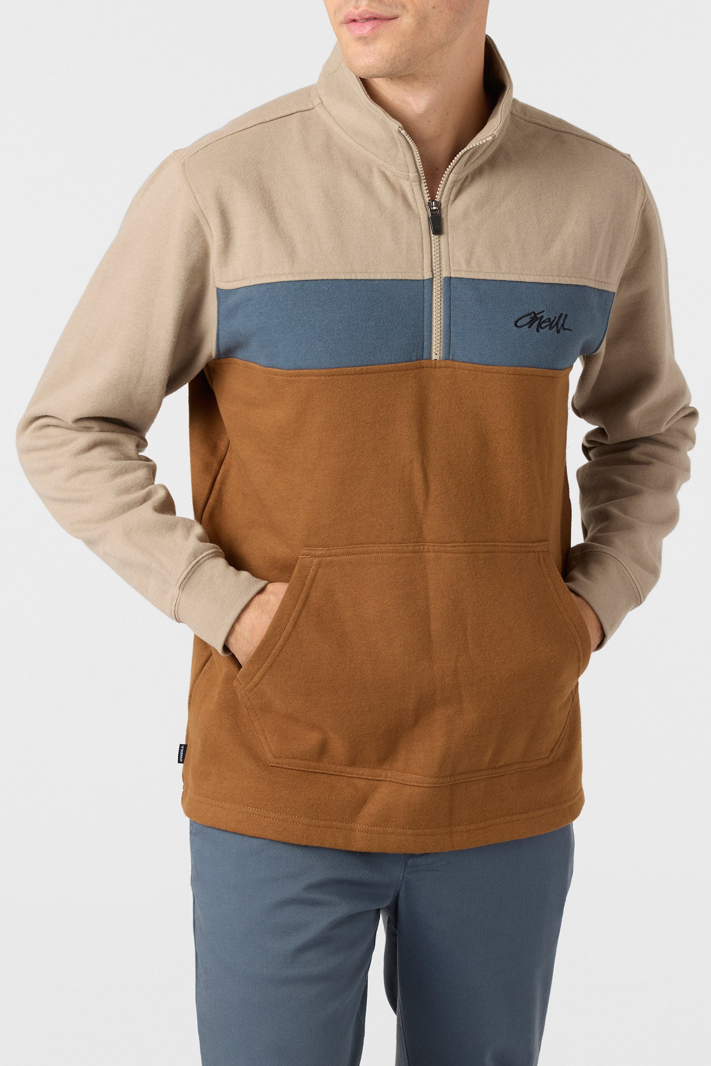Fifty Two 1/4 Zip - Khaki | O'Neill