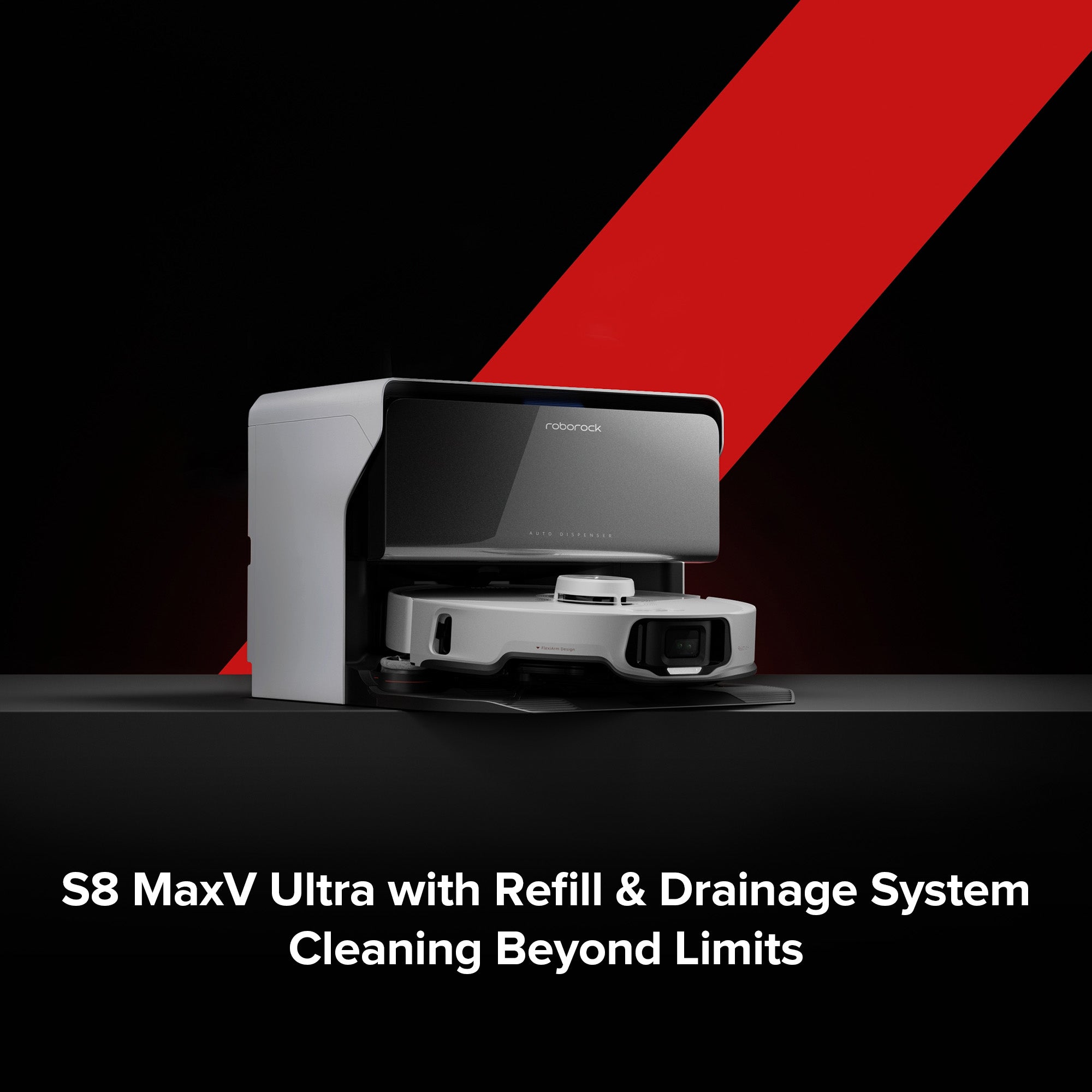 Roborock S8 MaxV Ultra with Refill & Drainage System | Roborock US