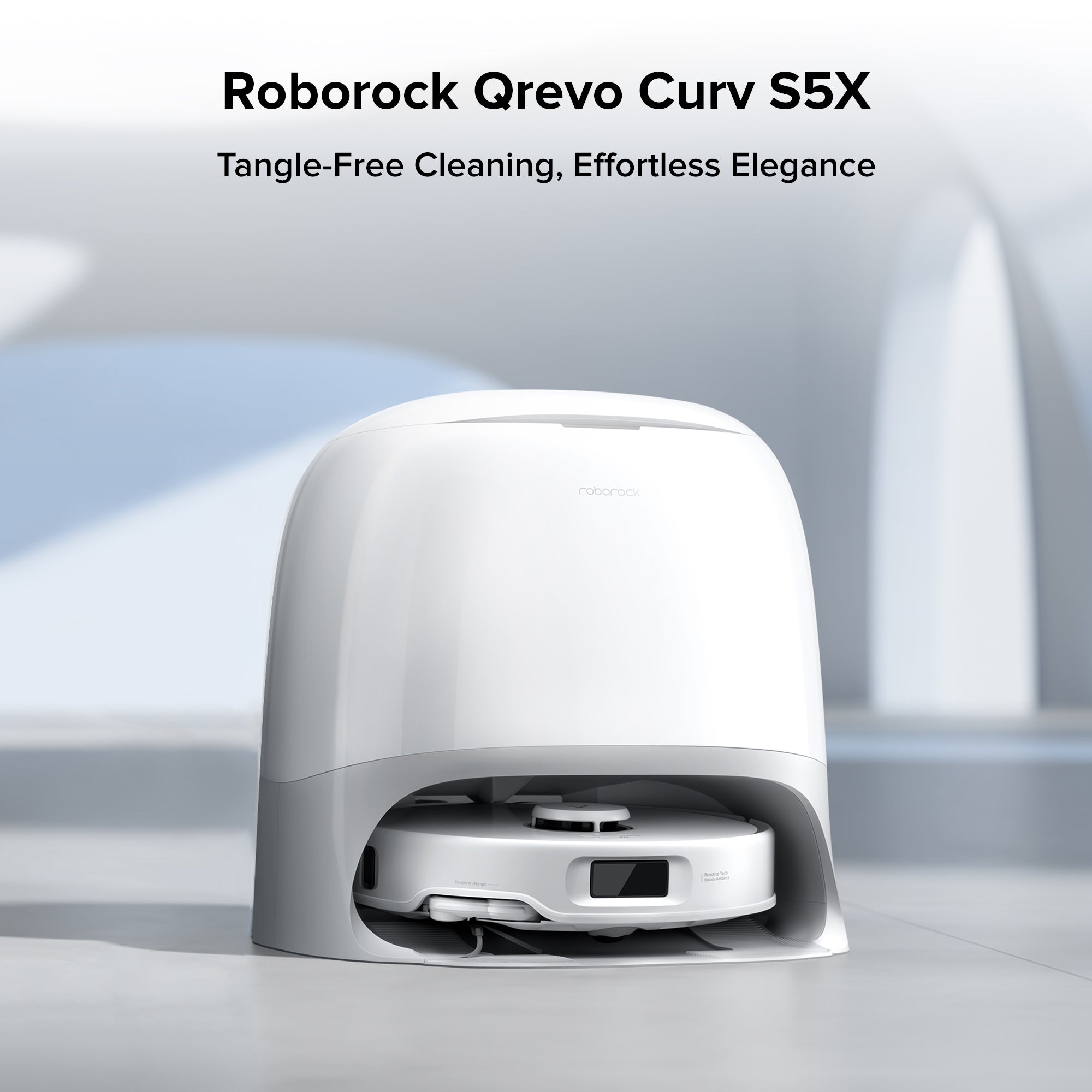 Roborock Qrevo Curv S5X Robot Vacuum with Multifunctional Dock 3.0
