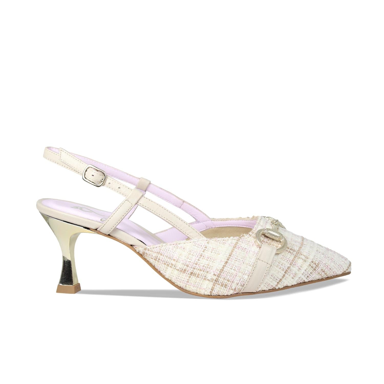 Addison: Cream Tweed – Wide Fit Mother Of The Bride Shoes | Sole