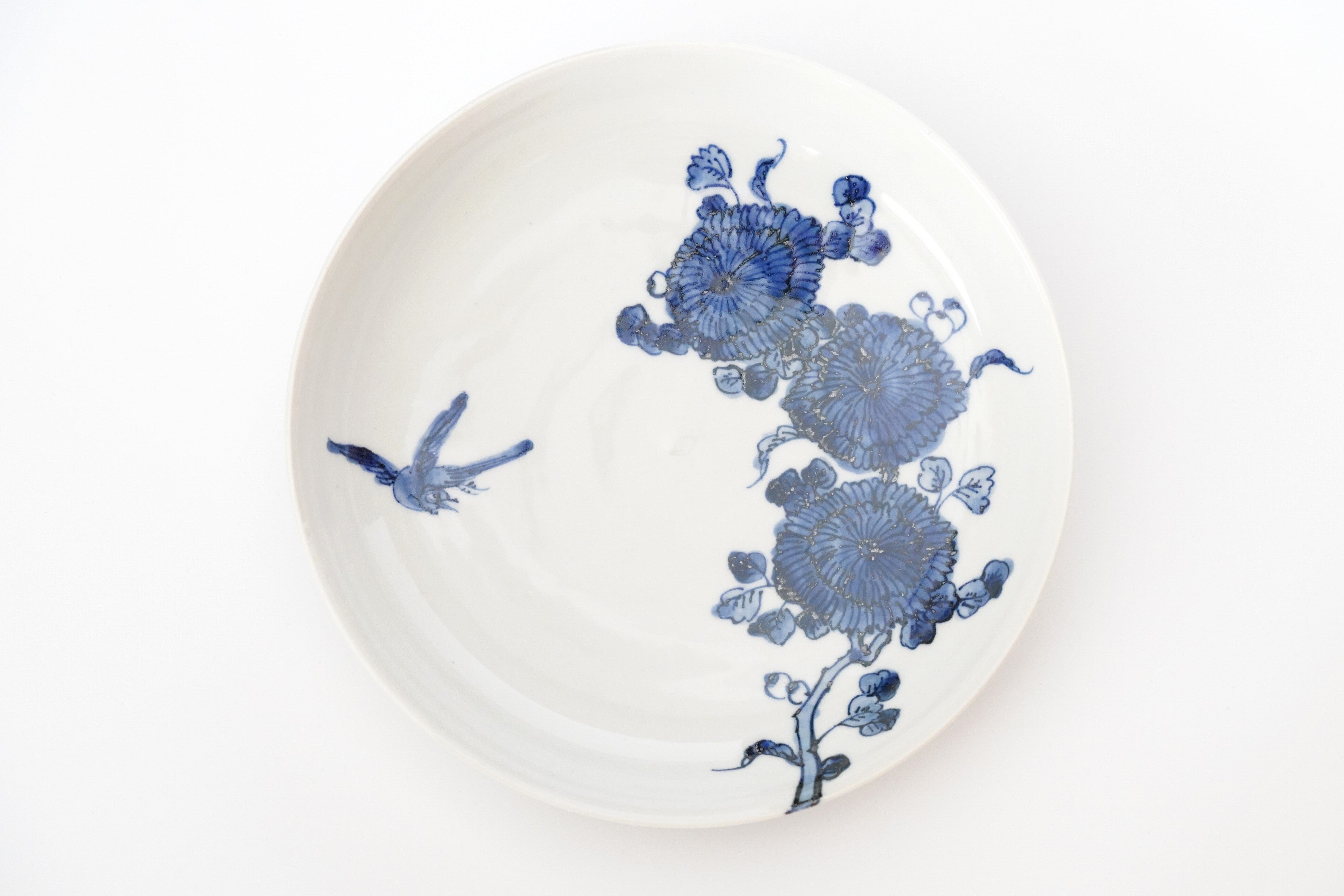 金属美術工芸品 青海波皿 純銀製 幸福銀行 金属美術工芸品 青海